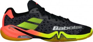 Babolat Shadow Tour badmintonschoen zwart geel