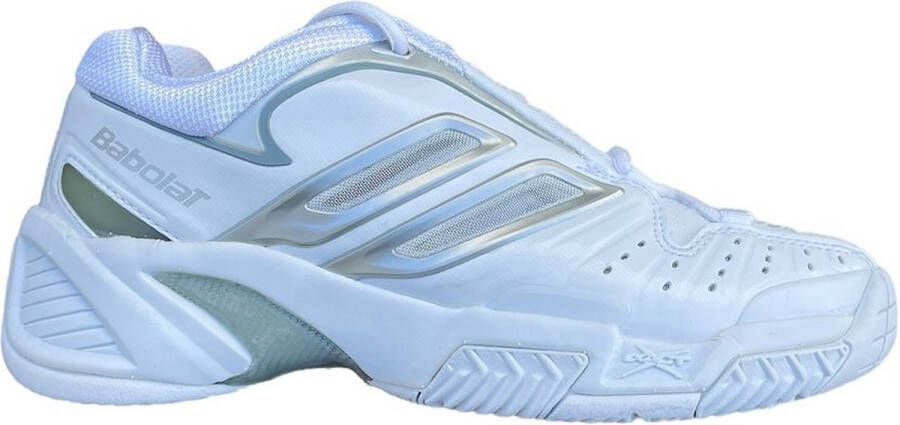 Babolat Tennis Babolat Team Tennisschoenen Wit Zilver Dames