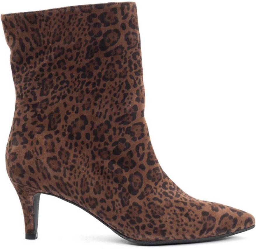 Babouche Alison chita dark brown