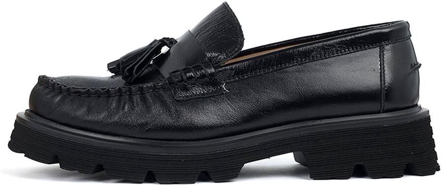 Babouche Bizou-105 loafer zwart