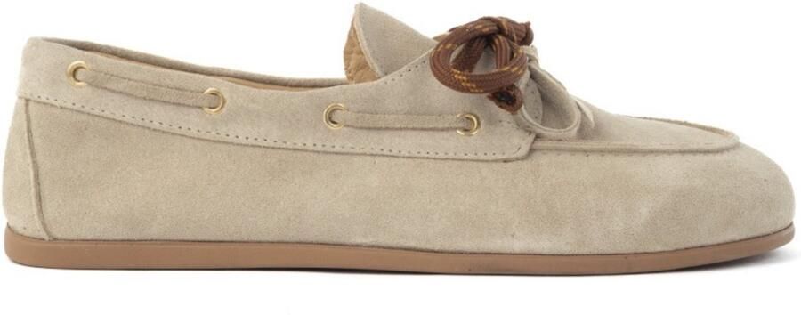 Babouche CARLY beige mocassins Suede Dames