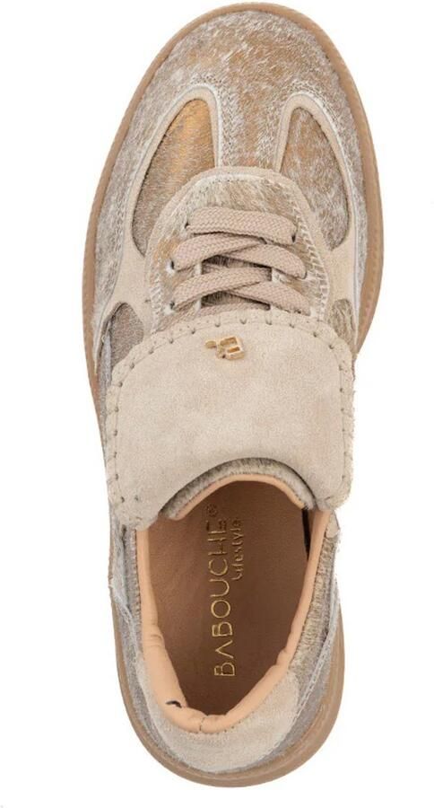 Babouche Ira sneakers gold beige Leer Dames - Foto 2