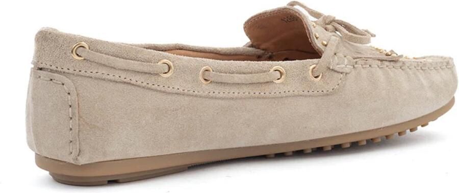 Babouche Ixia beige mocassins Suede Dames