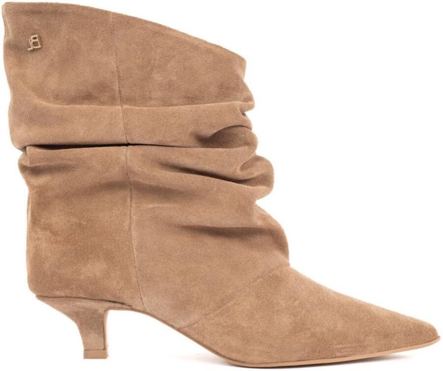 Babouche Jenna noce enkellaarzen Suede Dames
