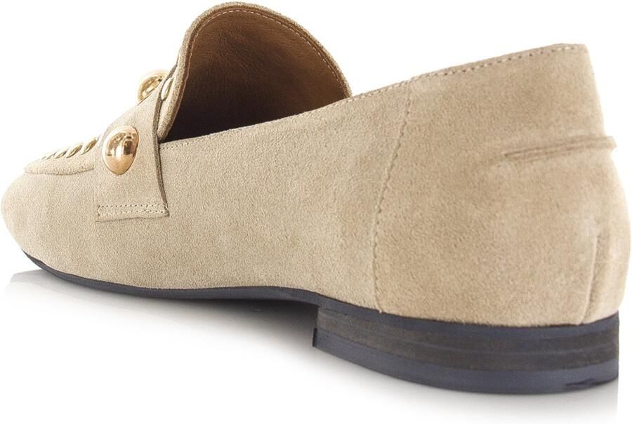 Babouche Kick suède loafers beige Suede Dames