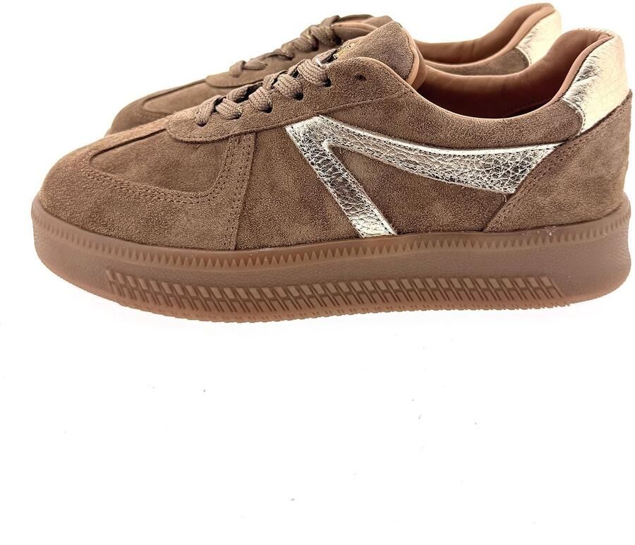 Babouche Liva-48 sneaker lichtbruin