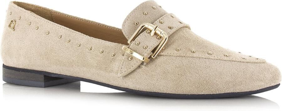 Babouche Luna loafers beige Suede Dames