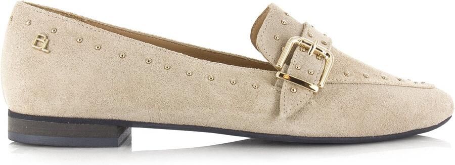 Babouche Luna loafers beige Suede Dames