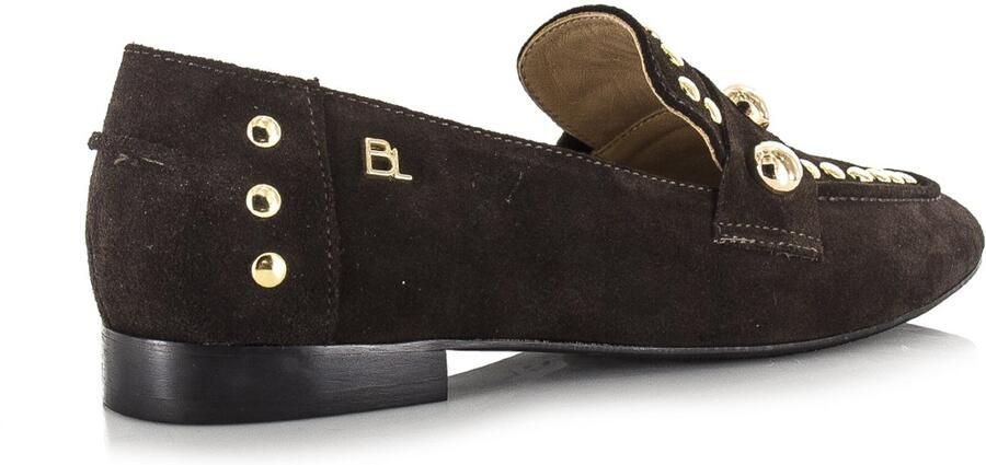 Babouche MELL mocca loafers Suede Dames