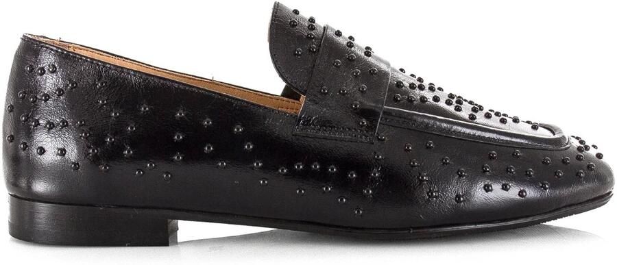 Babouche SIA loafers black Leer Dames