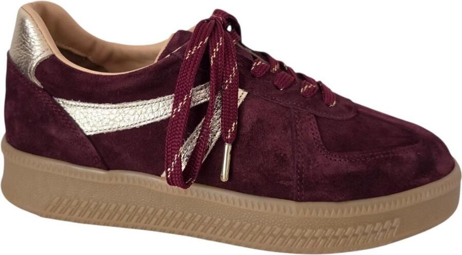 Babouche Sneaker Liva-48 Bordeaux