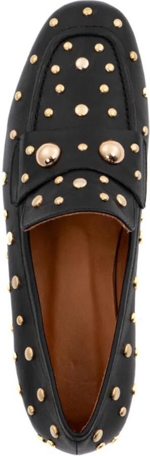 Babouche Tilly dames loafers black Leer Dames