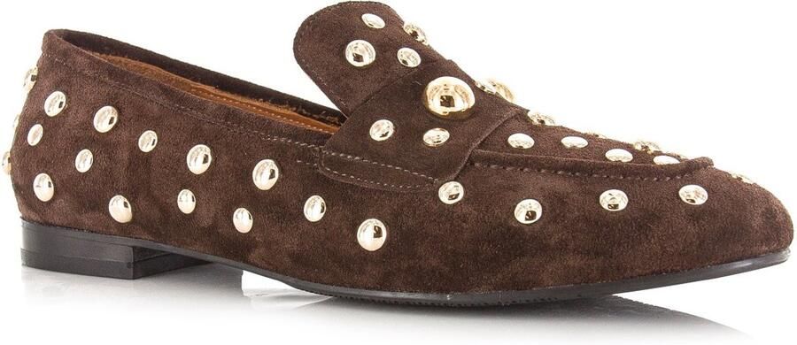Babouche Tilly loafers donkerbruin
