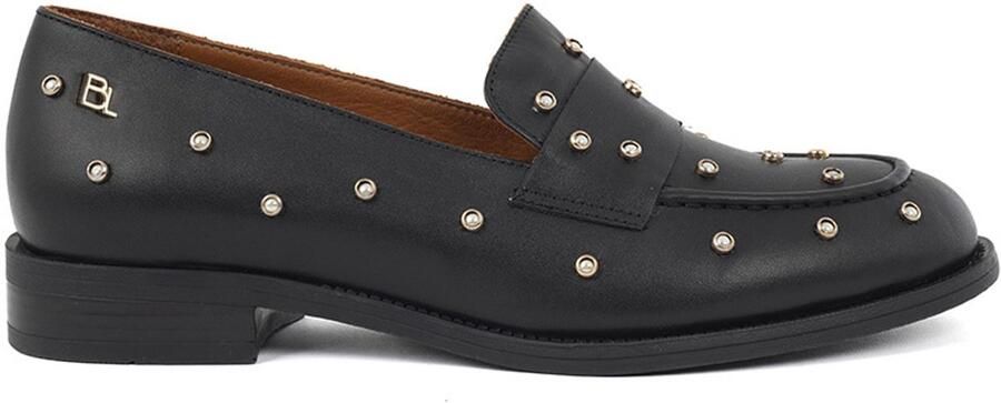 Babouche W-Kassy-1 black Leer Dames