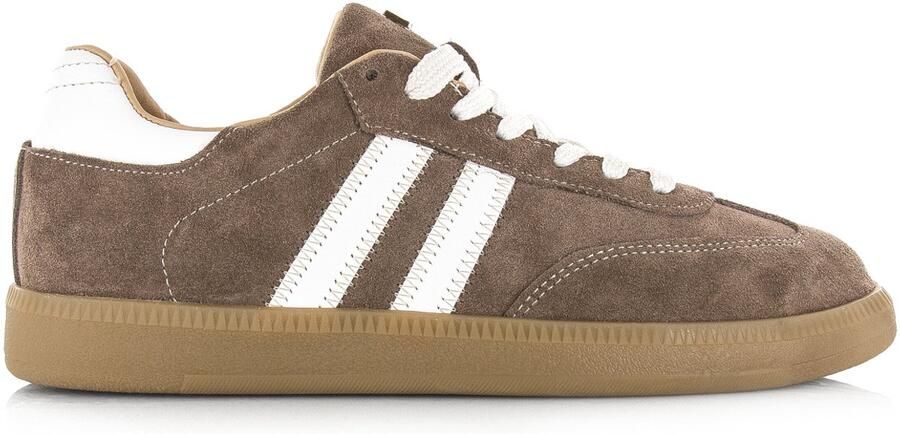 Babouche Yoyo lever white Suede Dames