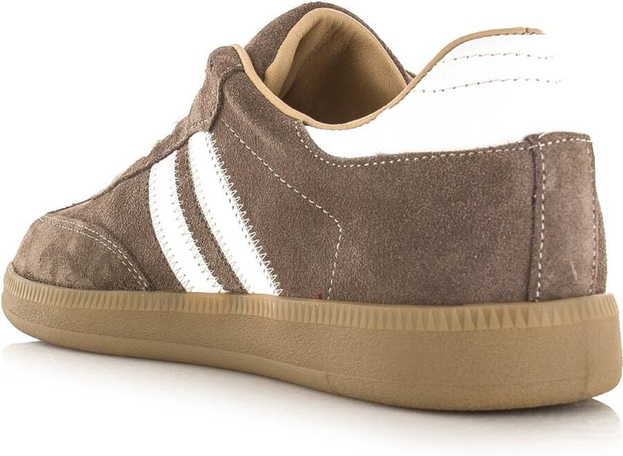 Babouche Yoyo lever white Suede Dames