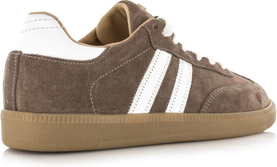 Babouche Yoyo lever white Suede Dames