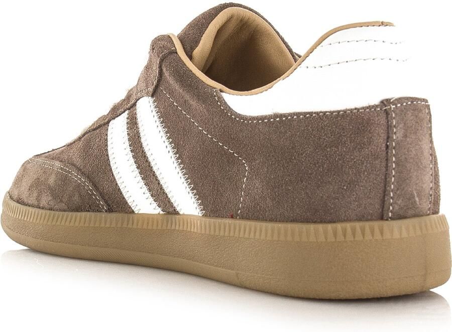 Babouche Yoyo lever white Suede Dames