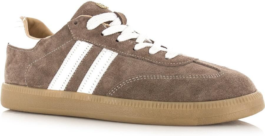 Babouche Yoyo lever white Suede Dames