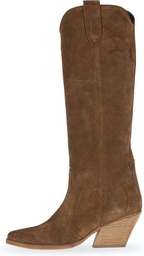 Babouche Blanche western boot