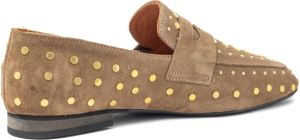 Babouche Carre instapper allover studs