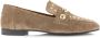 Babouche Kick suède loafers kum Beige Suede Loafers Dames - Thumbnail 1