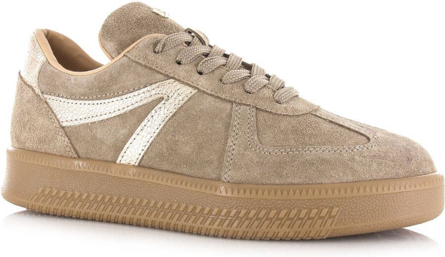 Babouche Liva sneakers dames beige Suede Dames