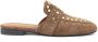 Babouche Nance open muiltjes met studs Suede Dames - Thumbnail 1