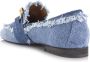 Babouche Pien loafers jeans blauw Textiel Loafers Dames - Thumbnail 1