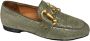 Babouche Sara Loafer Kaki G5611-9-instappers-loafers gesp - Thumbnail 1