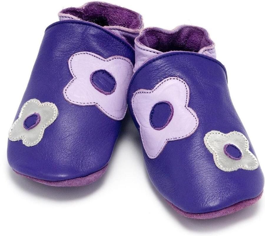 Baby Dutch Uni Babyslofjes Suede L 20 Dark Brown - Foto 3