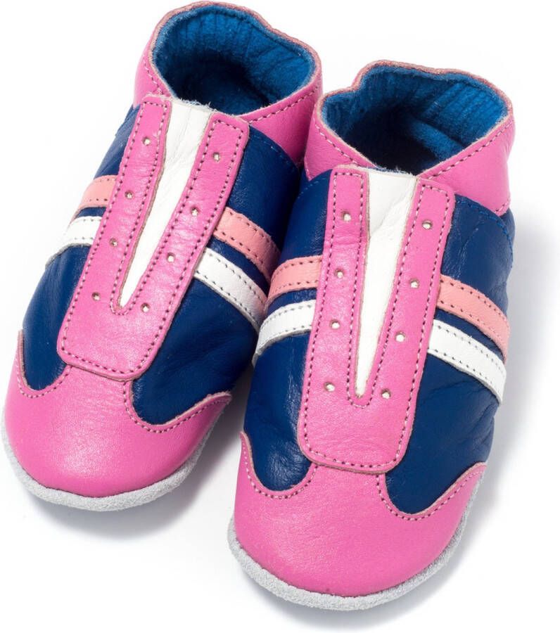 Baby Dutch Babyschoentjes jogger roze blauw