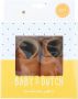 Baby Dutch Babyslofje Babyschoenen Babyslofjes Cognac - Thumbnail 2