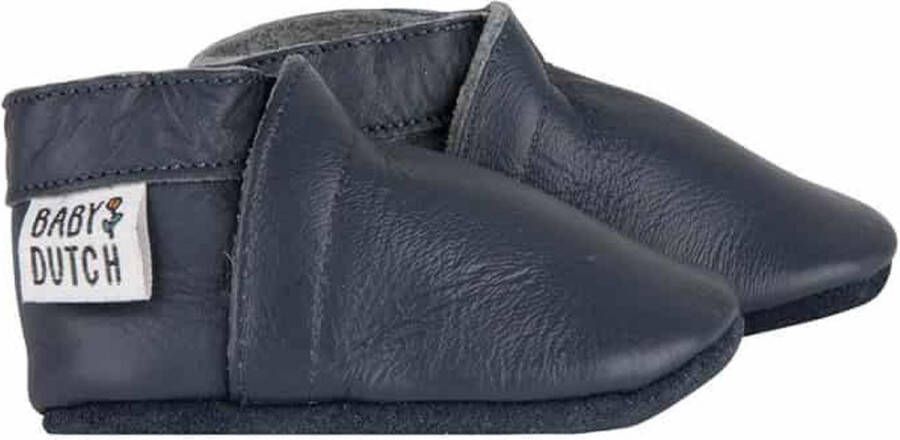 Baby dutch babyslofje Lage schoenen blauw - Foto 1
