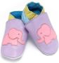 Baby Dutch babyslofjes roze olifant lila - Thumbnail 1