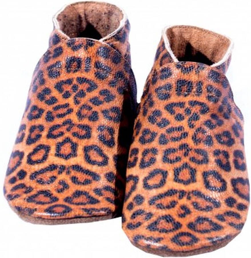 Baby dutch babyslofje Lage schoenen Jongen bruin Cognac - Foto 3