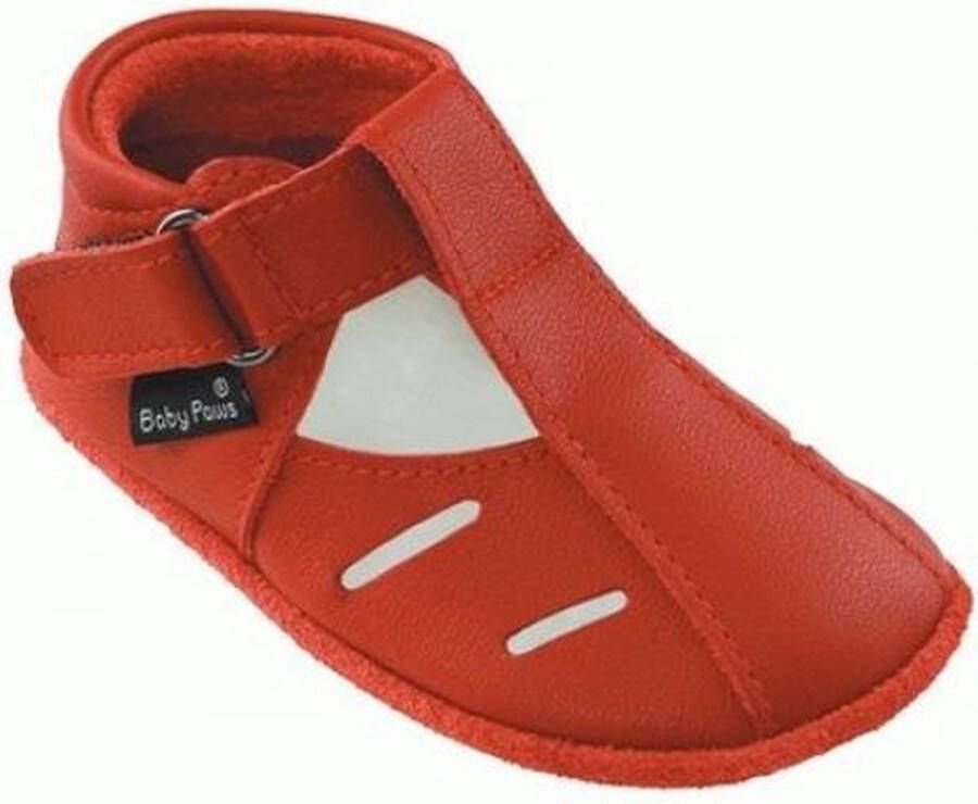 Baby Paws babyslofjes Sandal rood