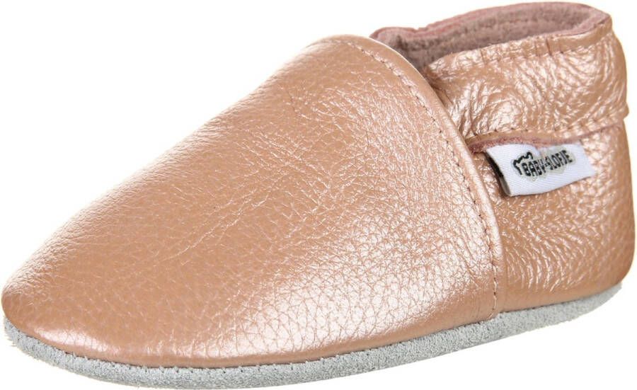Baby-slofje.nl Roze babyslofjes Pearl Pink van Baby slofje