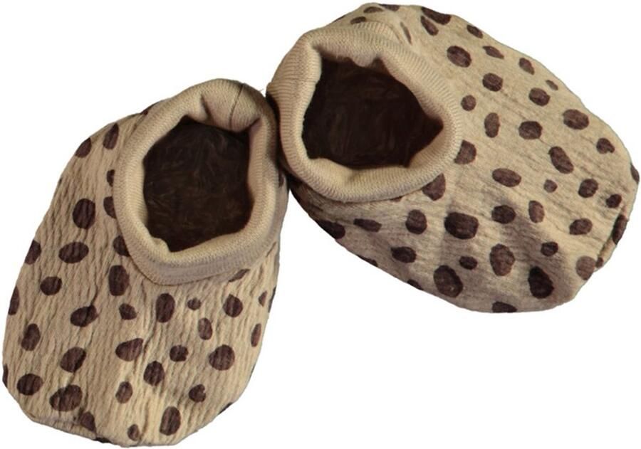 Babylook Fashion Babylook Cheetah Slofjes Newborn Crepe