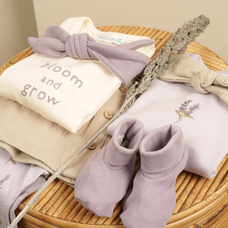 Babylook Fashion Babylook Lavender Slofjes Lavender Gray