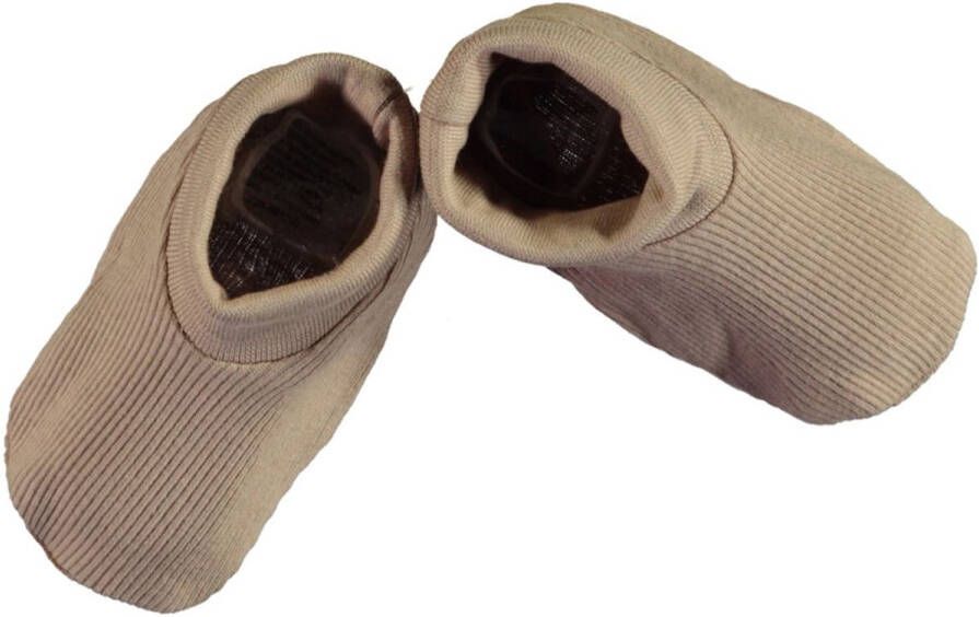 Babylook Fashion Babylook Rib Slofjes Warm Taupe