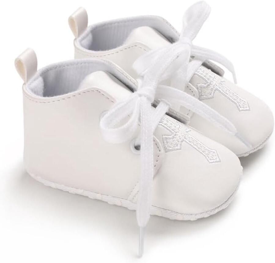 Babypantoffels van zacht katoen met flexibele zool huispantoffels dooplaarzen ade de schoenen voor en