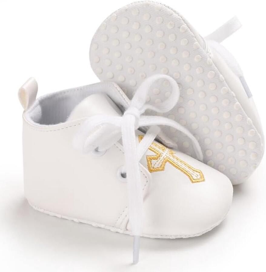 Babypantoffels van zacht katoen met flexibele zool huispantoffels dooplaarzen ade de schoenen voor en