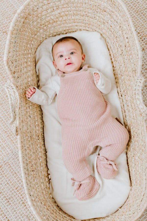 Baby's Only Slofjes Soul Oud Roze 3 6 mnd 100% ecologisch katoen GOTS - Foto 3