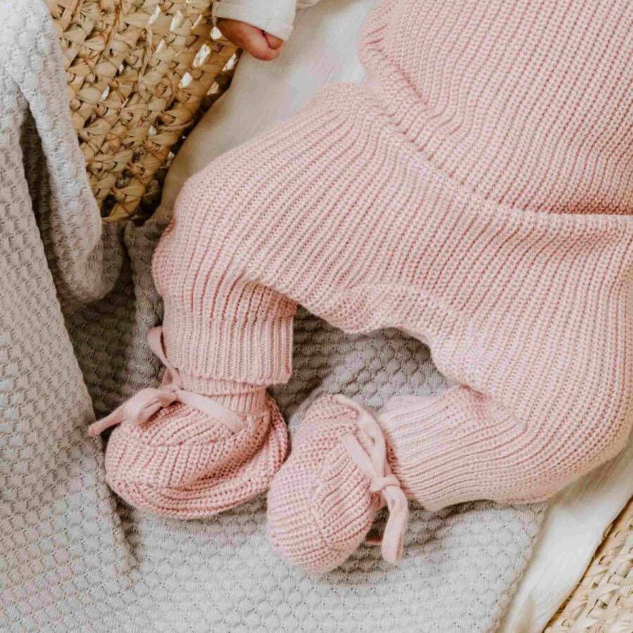 Baby's Only Slofjes Soul Oud Roze 3 6 mnd 100% ecologisch katoen GOTS - Foto 2