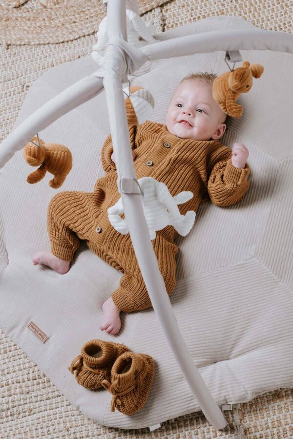 Baby's Only Slofjes teddy Soul Caramel 0 3 mnd 100% ecologisch katoen GOTS - Foto 13