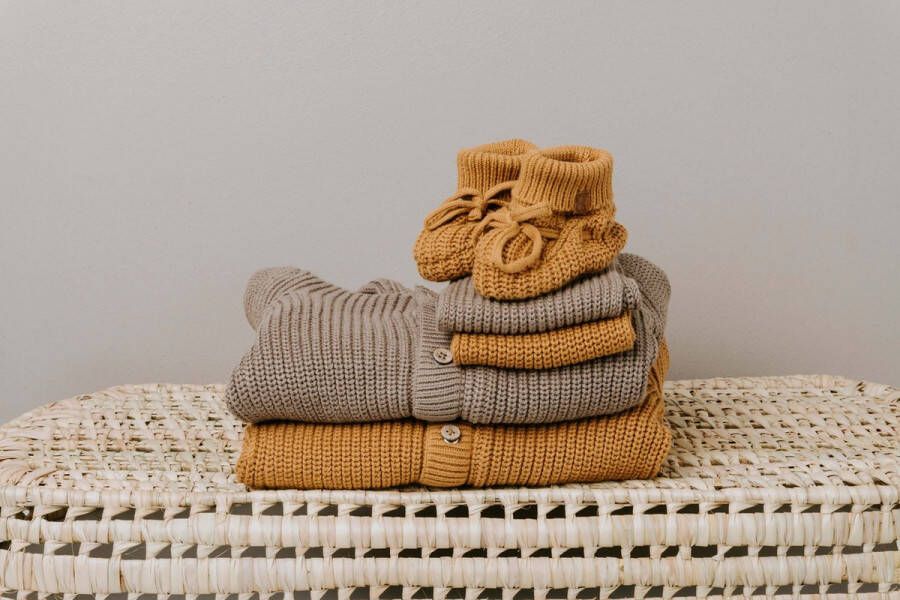 Baby's Only Slofjes teddy Soul Caramel 0 3 mnd 100% ecologisch katoen GOTS - Foto 10