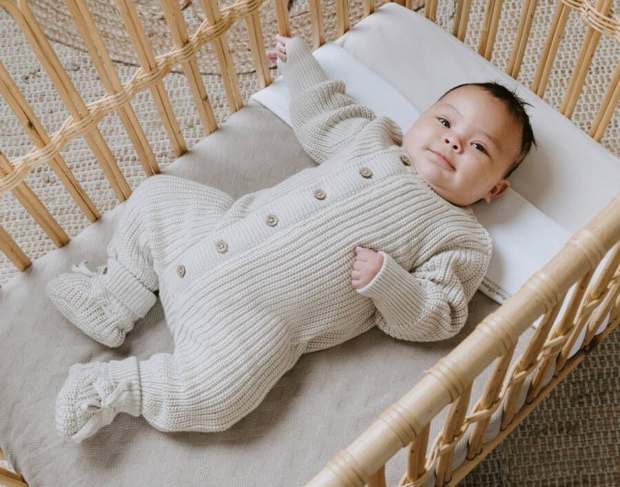 Baby's Only Slofjes teddy Soul Mokka 0 3 mnd 100% ecologisch katoen GOTS - Foto 5