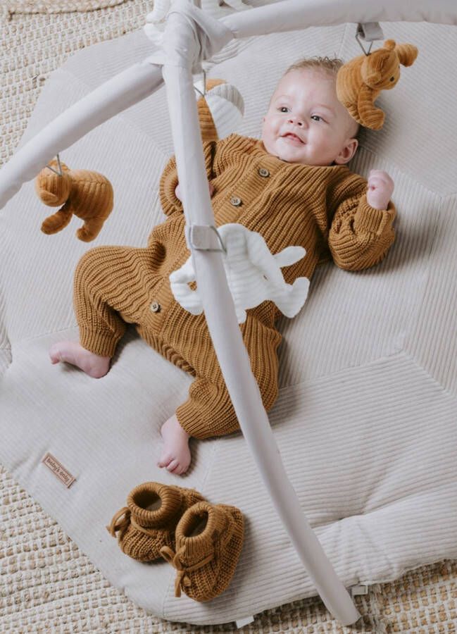 Baby's Only Slofjes teddy Soul Caramel 0 3 mnd 100% ecologisch katoen GOTS - Foto 9