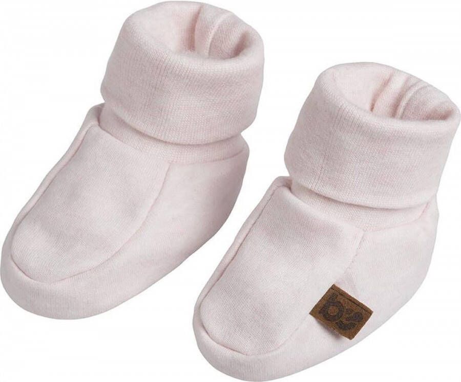 Baby's Only Slofjes Melange Classic Roze 0 3 mnd 100% ecologisch katoen GOTS